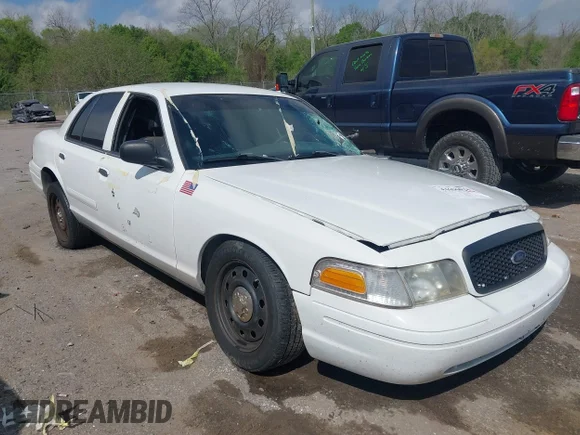 ✅ 2008 Ford Police Interceptor • VIN: 2FAFP71V98X164312 • Lot: 44696028. Listed on IAAI with 110,296 mi. Free auction sales archive from the USA and detailed vehicle history report at DreamBid. Image 1.