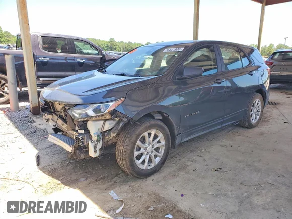 ✅ 2021 Chevrolet Equinox LS • VIN: 2GNAXHEV0M6153288 • Lot: 55821906. Listed on Copart with 127,982 mi. Free auction sales archive from the USA and detailed vehicle history report at DreamBid. Image 1.