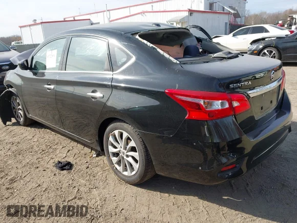 ✅ 2018 Nissan Sentra SV • VIN: 3N1AB7AP2JY303990 • Lot: 43722891. Wystawiony na IAAI z przebiegiem 80 946 mil. Bezpłatny archiwum sprzedaży aukcyjnych z USA i szczegółowy raport historii pojazdu na DreamBid. Zdjęcie 3.