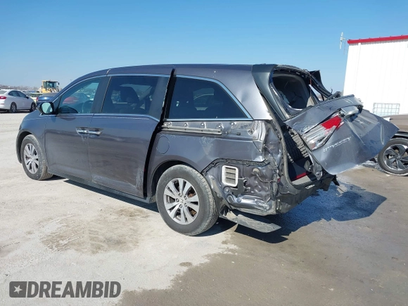 ✅ 2015 Honda Odyssey EX-L • VIN: 5FNRL5H66FB130542 • Lot: 44385252. Wystawiony na IAAI z przebiegiem 128 558 mil. Bezpłatny archiwum sprzedaży aukcyjnych z USA i szczegółowy raport historii pojazdu na DreamBid. Zdjęcie 3.