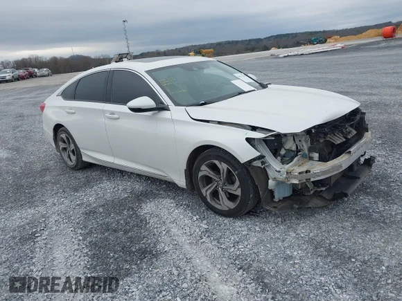 ✅ 2018 Honda Accord EX-L • VIN: 1HGCV1F68JA194872 • Lot: 44473294. Listed on IAAI with 81,920 mi. Free auction sales archive from the USA and detailed vehicle history report at DreamBid. Image 1.