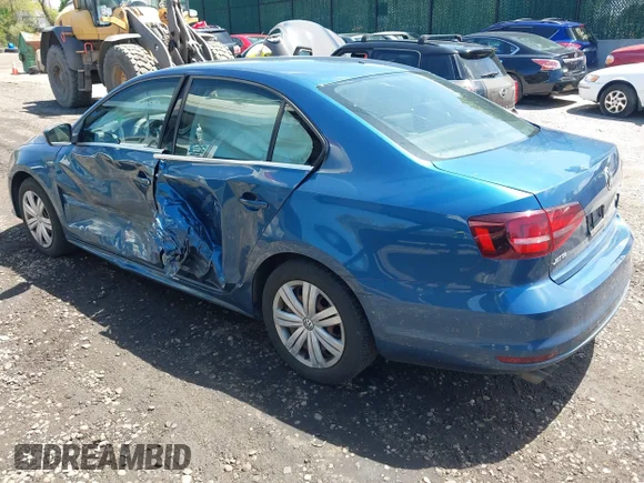 ✅ 2017 Volkswagen Jetta S • VIN: 3VW167AJ2HM383593 • Лот: 45049704. Опубліковано раніше на IAAI з пробігом 107 238 миль. Безкоштовний доступ до архіву аукціонних продажів зі США та докладний звіт про історію автомобіля на DreamBid. Зображення 3.
