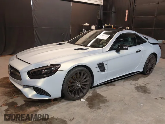 ✅ 2017 Mercedes-Benz SL 550 • VIN: WDDJK7DA3HF046124 • Lot: 43808239. Wystawiony na IAAI z przebiegiem 70 708 mil. Bezpłatny archiwum sprzedaży aukcyjnych z USA i szczegółowy raport historii pojazdu na DreamBid. Zdjęcie 2.