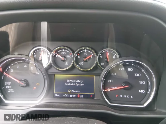 ✅ 2019 Chevrolet Silverado 1500 LTZ • VIN: 1GCUYGED5KZ382992 • Lot: 45257792. Listed on IAAI with 65,044 mi. Free auction sales archive from the USA and detailed vehicle history report at DreamBid. Image 7.