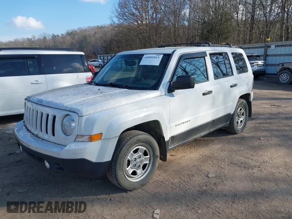 ✅ 2016 Jeep Patriot Sport • VIN: 1C4NJPBA1GD735882 • Lot: 44095815. Listed on IAAI with 101,362 mi. Free auction sales archive from the USA and detailed vehicle history report at DreamBid. Image 2.