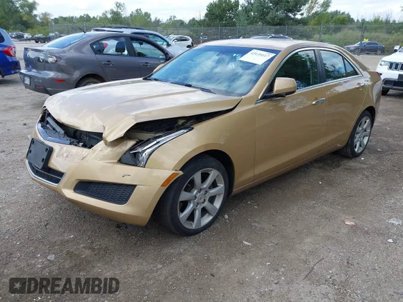 ✅ 2013 Cadillac ATS • VIN: 1G6AG5RX3D0131333 • Lot: 43135117. Listed on IAAI with 80,742 mi. Free auction sales archive from the USA and detailed vehicle history report at DreamBid. Image 2.