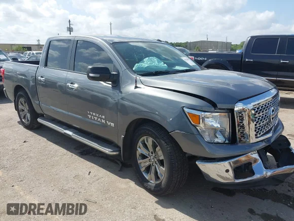 ✅ 2019 Nissan Titan SV • VIN: 1N6AA1E68KN525413 • Lot: 42514663. Wystawiony na IAAI z przebiegiem 83 768 mil. Bezpłatny archiwum sprzedaży aukcyjnych z USA i szczegółowy raport historii pojazdu na DreamBid. Zdjęcie 1.