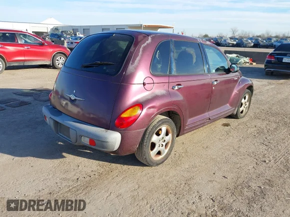 ✅ 2001 Chrysler PT Cruiser • VIN: 3C8FY4BB11T655456 • Лот: 41347884. Опубліковано раніше на IAAI з пробігом 94 809 миль. Безкоштовний доступ до архіву аукціонних продажів зі США та докладний звіт про історію автомобіля на DreamBid. Зображення 4.
