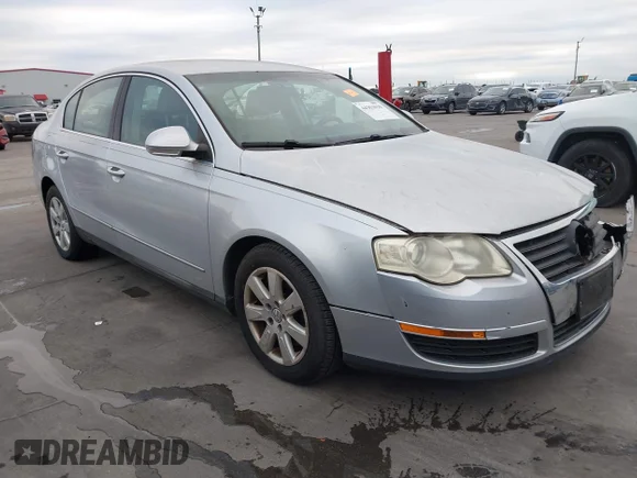 ✅ 2006 Volkswagen Passat Value Edition • VIN: WVWAK73C56P168746 • Лот: 44353030. Опубліковано раніше на IAAI з пробігом 53 966 миль. Безкоштовний доступ до архіву аукціонних продажів зі США та докладний звіт про історію автомобіля на DreamBid. Зображення 1.