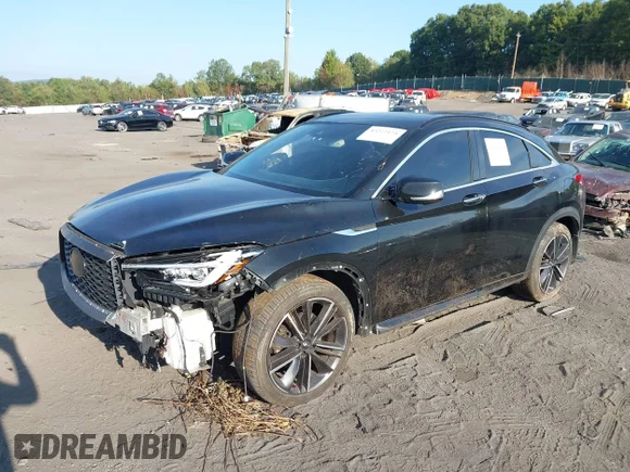 ✅ 2022 Infiniti QX55 Sensory • VIN: 3PCAJ5L39NF101387 • Лот: 43222124. Опубліковано раніше на IAAI з пробігом 48 245 миль. Безкоштовний доступ до архіву аукціонних продажів зі США та докладний звіт про історію автомобіля на DreamBid. Зображення 2.