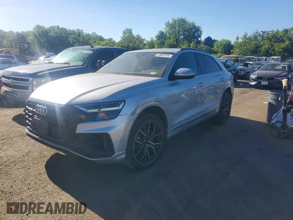✅ 2019 Audi Q8 Premium Plus • VIN: WA1EVAF11KD025301 • Lot: 53401316. Wystawiony na Copart z przebiegiem 119 775 mil. Bezpłatny archiwum sprzedaży aukcyjnych z USA i szczegółowy raport historii pojazdu na DreamBid. Zdjęcie 1.