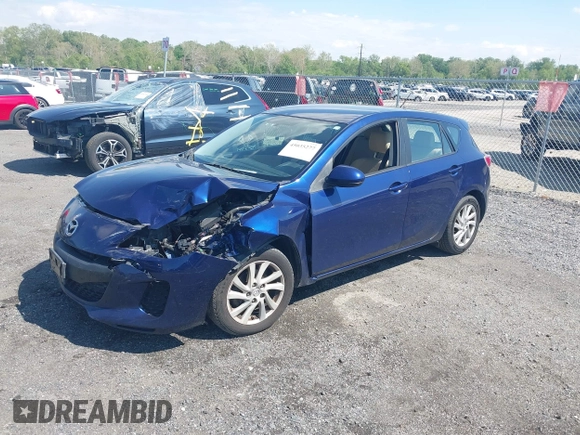 ✅ 2012 Mazda 3 i Touring • VIN: JM1BL1L84C1652139 • Lot: 45035277. Wystawiony na IAAI z przebiegiem 138 342 mil. Bezpłatny archiwum sprzedaży aukcyjnych z USA i szczegółowy raport historii pojazdu na DreamBid. Zdjęcie 2.