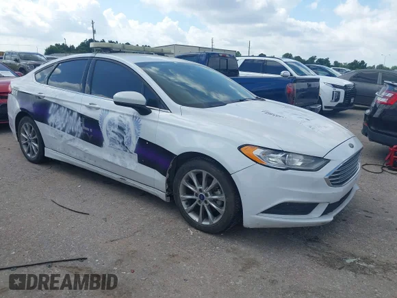 ✅ 2017 Ford Fusion Hybrid S • VIN: 3FA6P0UU9HR206762 • Lot: 45330608. Listed on IAAI with 160,449 mi. Free auction sales archive from the USA and detailed vehicle history report at DreamBid. Image 1.