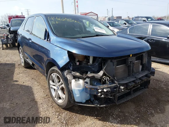 ✅ 2017 Ford Edge Titanium • VIN: 2FMPK4K82HBC48243 • Lot: 44628504. Wystawiony na IAAI z przebiegiem 64 381 mil. Bezpłatny archiwum sprzedaży aukcyjnych z USA i szczegółowy raport historii pojazdu na DreamBid. Zdjęcie 1.