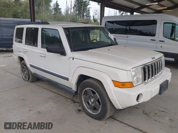 ✅ 2008 Jeep Commander Sport • VIN: 1J8HH48K08C220430 • Lot: 42999434. Listed on IAAI with 142,041 mi. Free auction sales archive from the USA and detailed vehicle history report at DreamBid. Image 1.