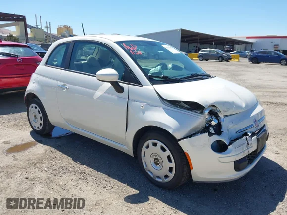 ✅ 2012 FIAT 500 Pop • VIN: 3C3CFFAR2CT309203 • Лот: 43111485. Опубліковано раніше на IAAI з пробігом 41 087 миль. Безкоштовний доступ до архіву аукціонних продажів зі США та докладний звіт про історію автомобіля на DreamBid. Зображення 1.