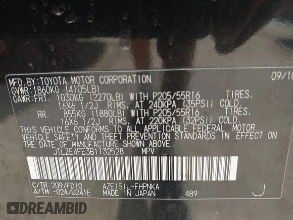 ✅ 2011 Scion xB • VIN: JTLZE4FE3B1132528 • Лот: 42755257. Опубліковано раніше на IAAI з пробігом 223 457 миль. Безкоштовний доступ до архіву аукціонних продажів зі США та докладний звіт про історію автомобіля на DreamBid. Зображення 9.
