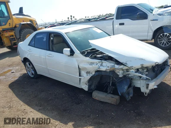 ✅ 2002 Lexus IS 300/350 • VIN: JTHBD192620056050 • Lot: 41949399. Listed on IAAI with Not provided. Free auction sales archive from the USA and detailed vehicle history report at DreamBid. Image 1.