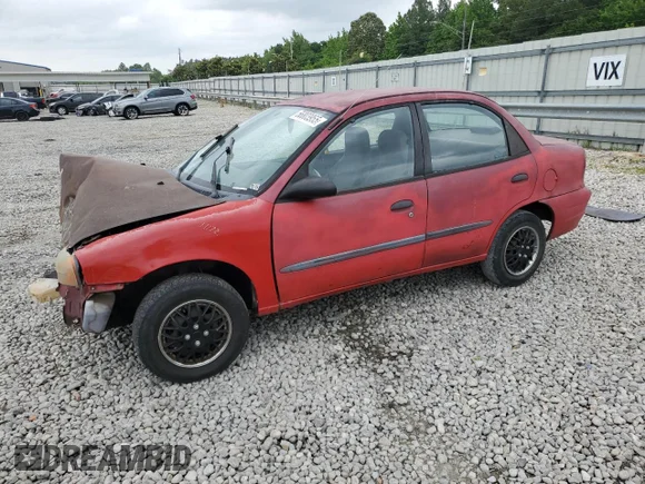 ✅ 1999 Chevrolet Metro Lsi • VIN: 2C1MR5220X6721078 • Lot: 56803955. Wystawiony na Copart z przebiegiem 130 145 mil. Bezpłatny archiwum sprzedaży aukcyjnych z USA i szczegółowy raport historii pojazdu na DreamBid. Zdjęcie 1.
