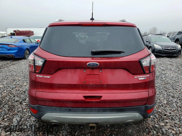 ✅ 2017 Ford Escape Titanium • VIN: 1FMCU9J93HUD37717 • Лот: 79920605. Опубликован ранее на Copart с пробегом 61 089 миль. Бесплатный доступ к архиву аукционных продаж из США и подробный отчёт об истории автомобиля на DreamBid. Изображение 6.