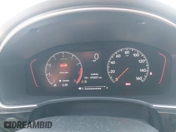 ✅ 2022 Honda Civic Si • VIN: 2HGFE1E54NH476357 • Lot: 45026154. Wystawiony na IAAI z przebiegiem 70 027 mil. Bezpłatny archiwum sprzedaży aukcyjnych z USA i szczegółowy raport historii pojazdu na DreamBid. Zdjęcie 7.