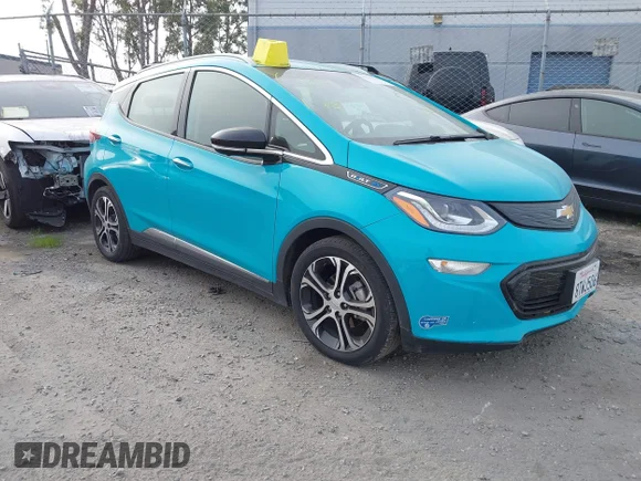 ✅ 2020 Chevrolet Bolt EV Premier • VIN: 1G1FZ6S04L4132409 • Lot: 44113376. Listed on IAAI with 47,542 mi. Free auction sales archive from the USA and detailed vehicle history report at DreamBid. Image 1.