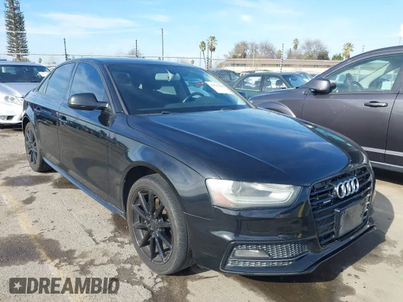✅ 2015 Audi A4 Premium • VIN: WAUBFAFLXFN000532 • Лот: 41593806. Опубліковано раніше на IAAI з пробігом 99 565 миль. Безкоштовний доступ до архіву аукціонних продажів зі США та докладний звіт про історію автомобіля на DreamBid. Зображення 1.