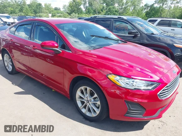 ✅ 2020 Ford Fusion SE • VIN: 3FA6P0LU3LR221266 • Lot: 45368785. Listed on IAAI with 107,051 mi. Free auction sales archive from the USA and detailed vehicle history report at DreamBid. Image 1.