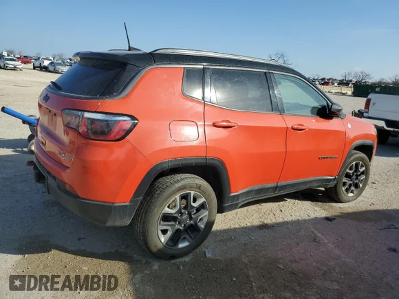 ✅ 2018 Jeep Compass Trailhawk • VIN: 3C4NJDDB1JT129309 • Лот: 37160483. Опубликован ранее на Copart с пробегом 56 756 миль. Бесплатный доступ к архиву аукционных продаж из США и подробный отчёт об истории автомобиля на DreamBid. Изображение 3.