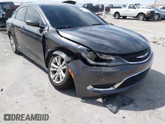 ✅ 2015 Chrysler 200 Limited • VIN: 1C3CCCAB5FN616637 • Lot: 44982610. Listed on IAAI with 250,462 mi. Free auction sales archive from the USA and detailed vehicle history report at DreamBid. Image 6.