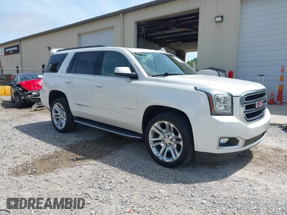 ✅ 2018 GMC Yukon SLT • VIN: 1GKS1BKC5JR255561 • Lot: 42212817. Wystawiony na IAAI z przebiegiem 103 463 mil. Bezpłatny archiwum sprzedaży aukcyjnych z USA i szczegółowy raport historii pojazdu na DreamBid. Zdjęcie 1.