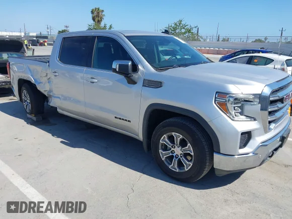 ✅ 2020 GMC Sierra 1500 SLE • VIN: 3GTP8BEK1LG100041 • Lot: 45120291. Listed on IAAI with 70,816 mi. Free auction sales archive from the USA and detailed vehicle history report at DreamBid. Image 1.
