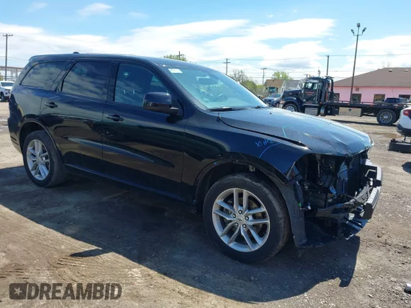 ✅ 2025 Dodge Durango GT • VIN: 1C4RDJDG6SC547221 • Лот: 45082732. Опубліковано раніше на IAAI з пробігом 18 082 миль. Безкоштовний доступ до архіву аукціонних продажів зі США та докладний звіт про історію автомобіля на DreamBid. Зображення 1.