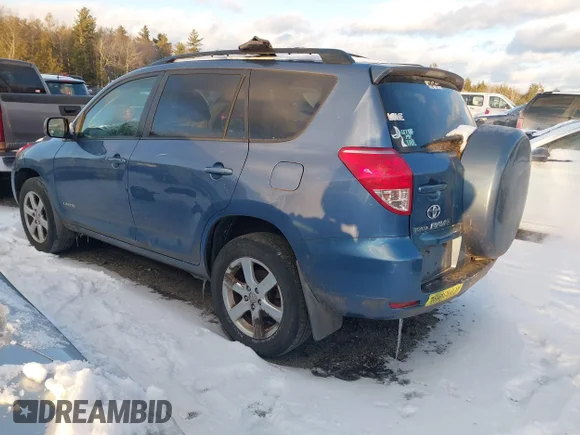 ✅ 2008 Toyota RAV4 Limited • VIN: JTMBK34V385055549 • Lot: 44041620. Wystawiony na IAAI z przebiegiem 234 839 mil. Bezpłatny archiwum sprzedaży aukcyjnych z USA i szczegółowy raport historii pojazdu na DreamBid. Zdjęcie 3.