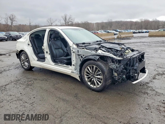 ✅ 2021 Infiniti Q50 Luxe • VIN: JN1EV7BR4MM754838 • Lot: 46279996. Wystawiony na Copart z przebiegiem 38 482 mil. Bezpłatny archiwum sprzedaży aukcyjnych z USA i szczegółowy raport historii pojazdu na DreamBid. Zdjęcie 4.