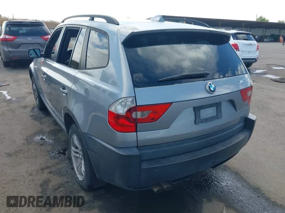 ✅ 2004 BMW X3 3.0i • VIN: WBXPA93414WA64846 • Lot: 45212999. Listed on IAAI with Not provided. Free auction sales archive from the USA and detailed vehicle history report at DreamBid. Image 3.