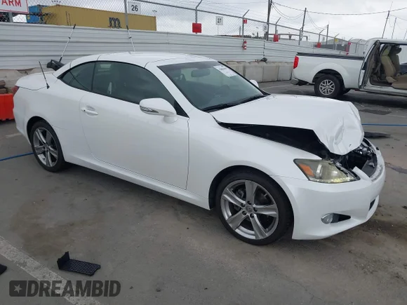 ✅ 2014 Lexus IS 250 C • VIN: JTHFF2C29E2530558 • Лот: 42804468. Опубліковано раніше на IAAI з пробігом 53 756 миль. Безкоштовний доступ до архіву аукціонних продажів зі США та докладний звіт про історію автомобіля на DreamBid. Зображення 1.