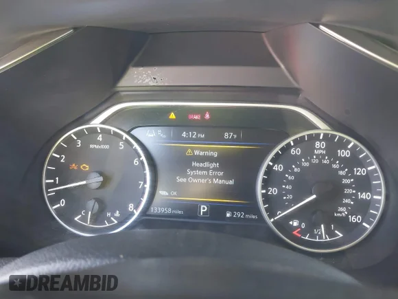 ✅ 2020 Nissan Murano S • VIN: 5N1AZ2AJ2LN146965 • Lot: 43327751. Wystawiony na IAAI z przebiegiem 133 958 mil. Bezpłatny archiwum sprzedaży aukcyjnych z USA i szczegółowy raport historii pojazdu na DreamBid. Zdjęcie 7.