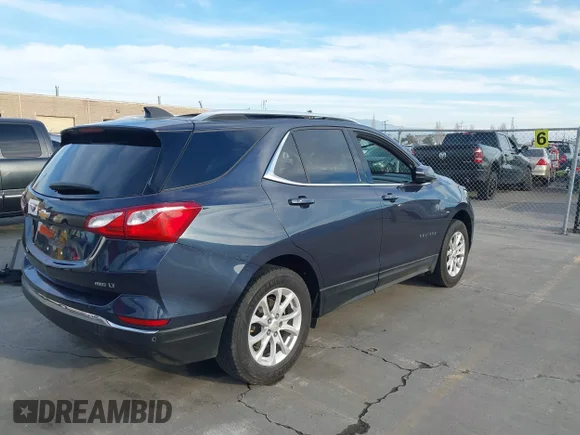 ✅ 2018 Chevrolet Equinox LT • VIN: 3GNAXSEV0JL120456 • Lot: 43919273. Wystawiony na IAAI z przebiegiem 137 917 mil. Bezpłatny archiwum sprzedaży aukcyjnych z USA i szczegółowy raport historii pojazdu na DreamBid. Zdjęcie 4.