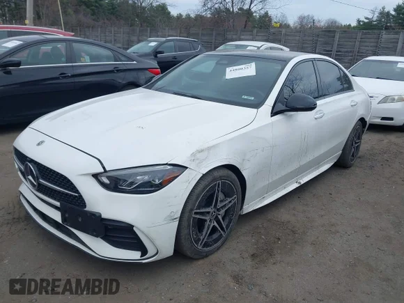 ✅ 2024 Mercedes-Benz C 300 • VIN: W1KAF4HB3RR176782 • Lot: 44800357. Wystawiony na IAAI z przebiegiem 28 262 mil. Bezpłatny archiwum sprzedaży aukcyjnych z USA i szczegółowy raport historii pojazdu na DreamBid. Zdjęcie 2.
