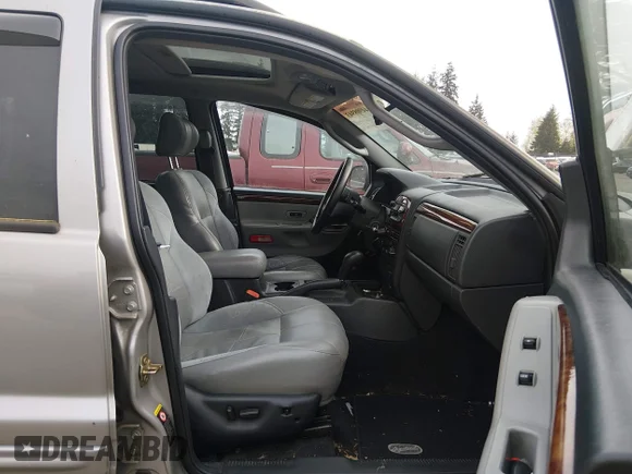 ✅ 2002 Jeep Grand Cherokee Overland • VIN: 1J8GW68J02C160810 • Lot: 44908943. Listed on IAAI with 95,709 mi. Free auction sales archive from the USA and detailed vehicle history report at DreamBid. Image 5.