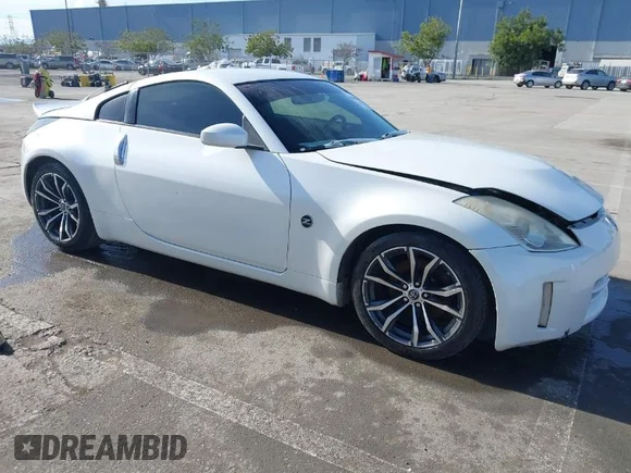 ✅ 2008 Nissan 350Z Touring • VIN: JN1BZ34E98M750445 • Lot: 41648445. Wystawiony na IAAI z przebiegiem 162 482 mil. Bezpłatny archiwum sprzedaży aukcyjnych z USA i szczegółowy raport historii pojazdu na DreamBid. Zdjęcie 1.