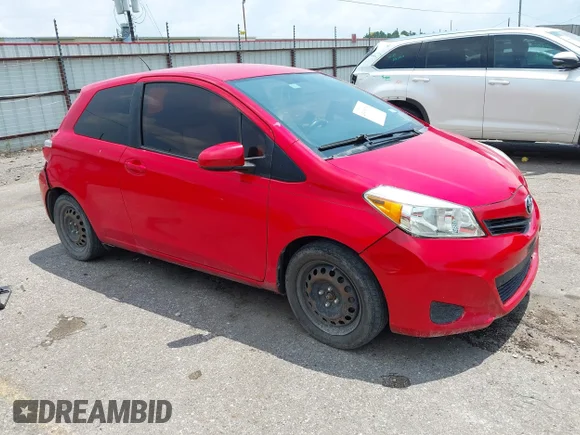 ✅ 2012 Toyota Yaris L • VIN: JTDJTUD39CD515311 • Lot: 43018119. Listed on IAAI with 140,597 mi. Free auction sales archive from the USA and detailed vehicle history report at DreamBid. Image 1.