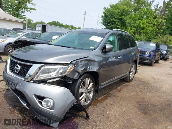 ✅ 2016 Nissan Pathfinder S • VIN: 5N1AR2MM8GC644174 • Лот: 42413433. Опубліковано раніше на IAAI з пробігом 96 822 миль. Безкоштовний доступ до архіву аукціонних продажів зі США та докладний звіт про історію автомобіля на DreamBid. Зображення 2.