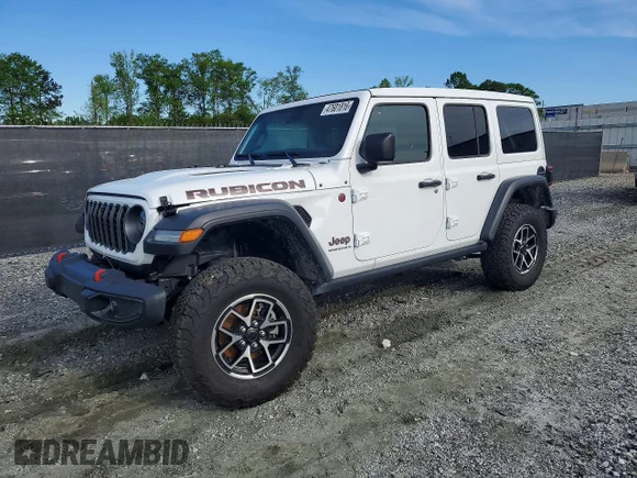 ✅ 2025 Jeep Wrangler Rubicon • VIN: 1C4PJXFG8SW506491 • Лот: 47601816. Опубліковано раніше на Copart з пробігом 9 462 миль. Безкоштовний доступ до архіву аукціонних продажів зі США та докладний звіт про історію автомобіля на DreamBid. Зображення 1.