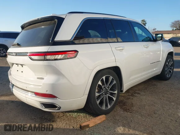✅ 2022 Jeep Grand Cherokee Overland • VIN: 1C4RJHDG4N8635791 • Lot: 44127564. Wystawiony na IAAI z przebiegiem 20 372 mil. Bezpłatny archiwum sprzedaży aukcyjnych z USA i szczegółowy raport historii pojazdu na DreamBid. Zdjęcie 4.