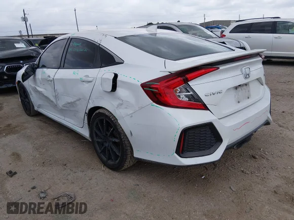 ✅ 2018 Honda Civic Si • VIN: 2HGFC1E58JH707101 • Lot: 44885888. Wystawiony na IAAI z przebiegiem 158 445 mil. Bezpłatny archiwum sprzedaży aukcyjnych z USA i szczegółowy raport historii pojazdu na DreamBid. Zdjęcie 3.