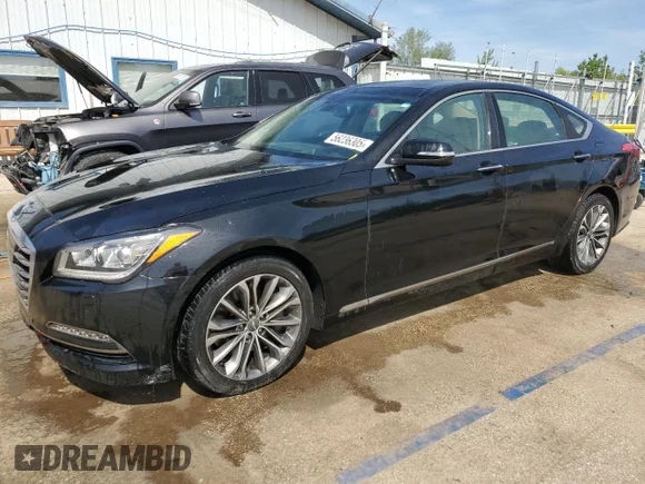 ✅ 2016 Hyundai Genesis 3.8L • VIN: KMHGN4JE2GU144116 • Лот: 56236305. Опубліковано раніше на Copart з пробігом 134 474 миль. Безкоштовний доступ до архіву аукціонних продажів зі США та докладний звіт про історію автомобіля на DreamBid. Зображення 1.