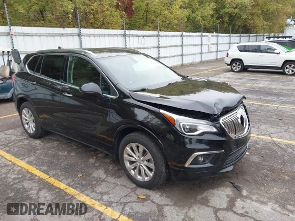 ✅ 2017 Buick Envision Essence • VIN: LRBFXDSA1HD090605 • Lot: 43457320. Listed on IAAI with 106,746 mi. Free auction sales archive from the USA and detailed vehicle history report at DreamBid. Image 1.