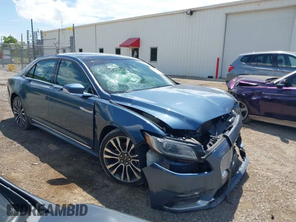 ✅ 2018 Lincoln Continental Reserve • VIN: 1LN6L9NP1J5601509 • Lot: 42580208. Listed on IAAI with 86,366 mi. Free auction sales archive from the USA and detailed vehicle history report at DreamBid. Image 1.